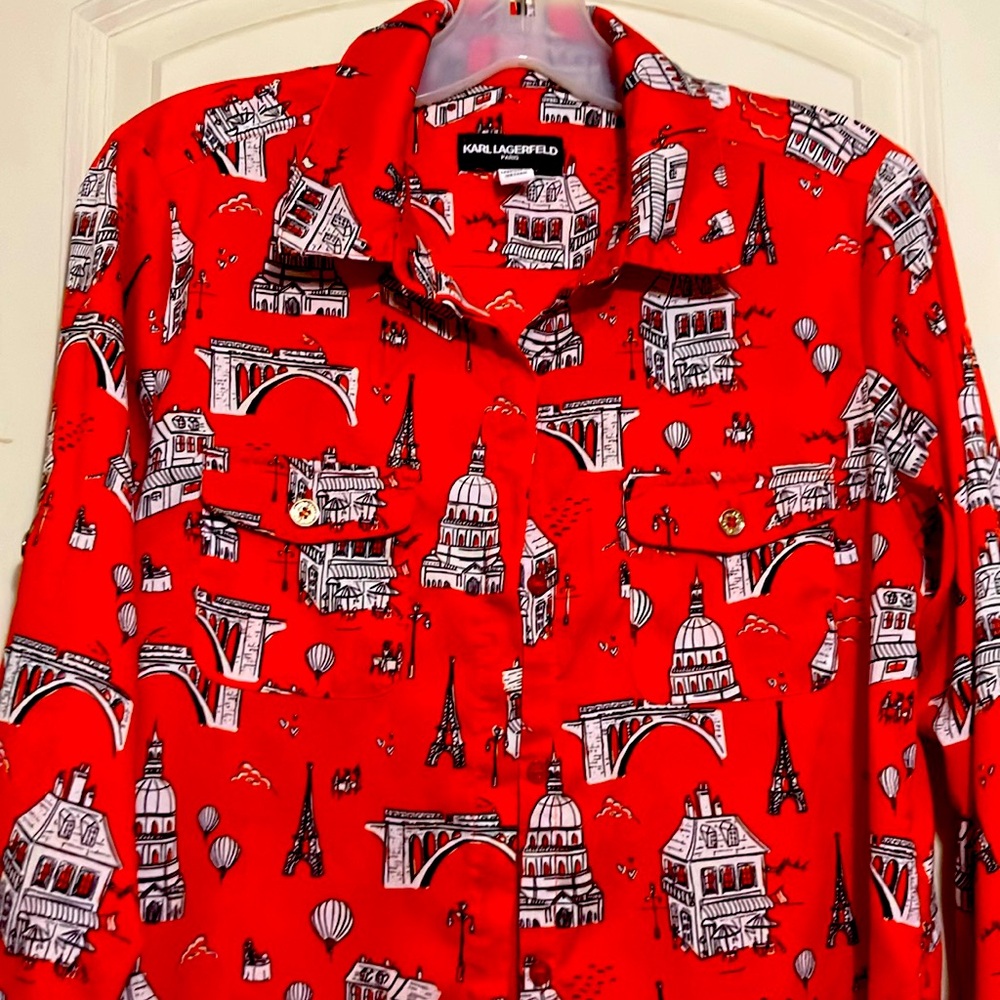 Karl lagerfield blouse